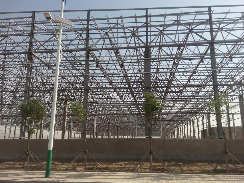 塔城汽车工业厂房网架