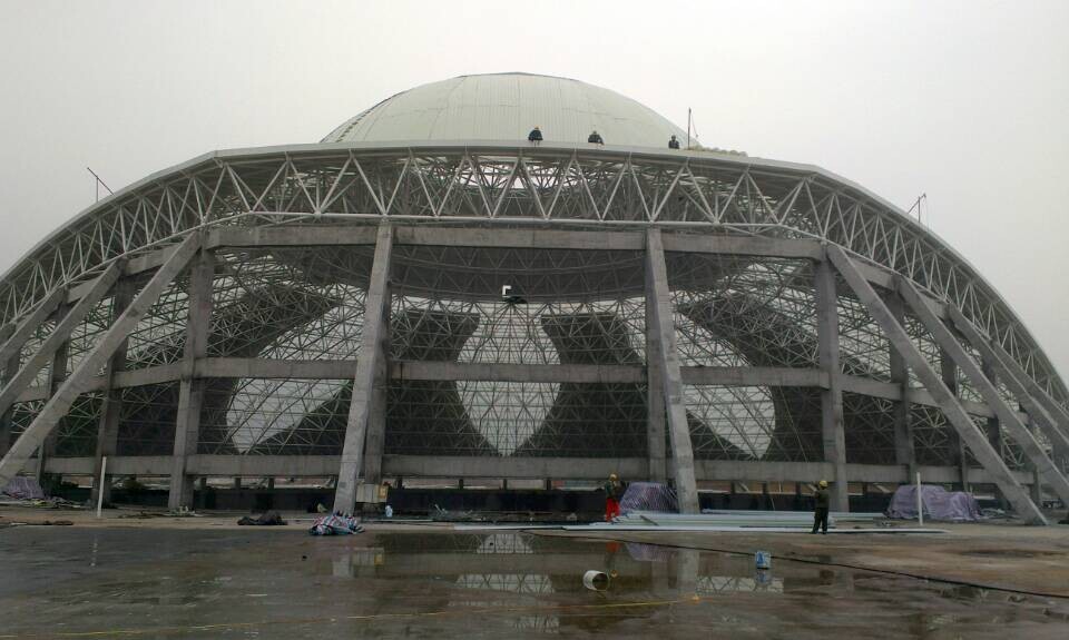 塔城温泉馆网架工程